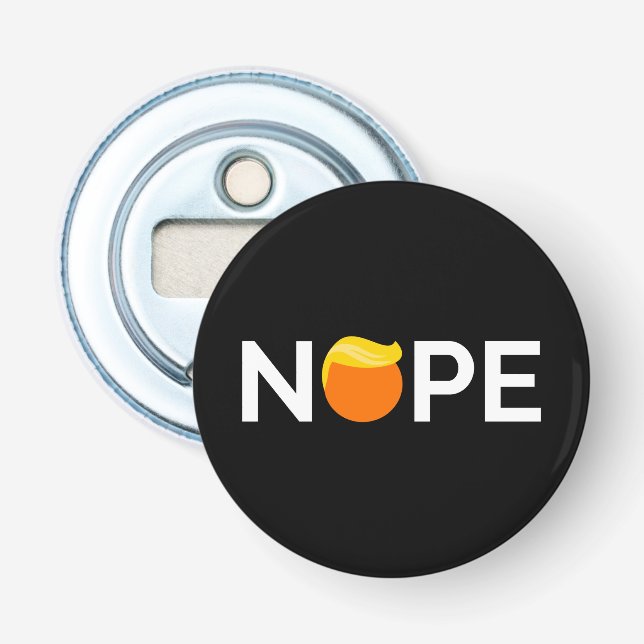 Anti-Trump - Nope Edition Bottle Opener (Front)