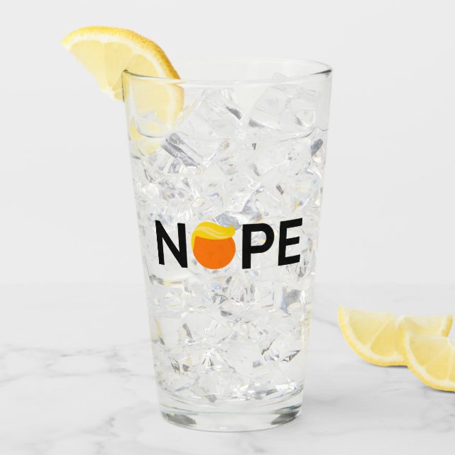 Anti-Trump - Nope Edition Glass (Front Ice)