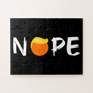 Anti-Trump - Nope Edition II Jigsaw Puzzle