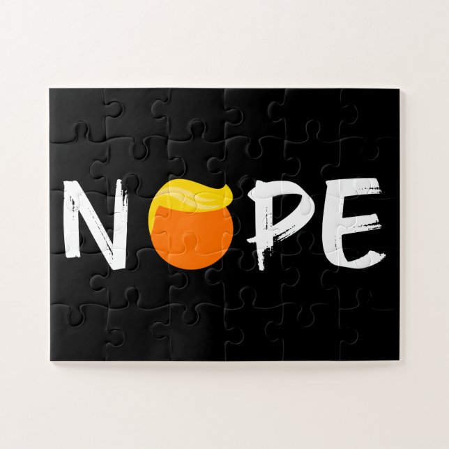 Anti-Trump - Nope Edition II Jigsaw Puzzle (Horizontal)