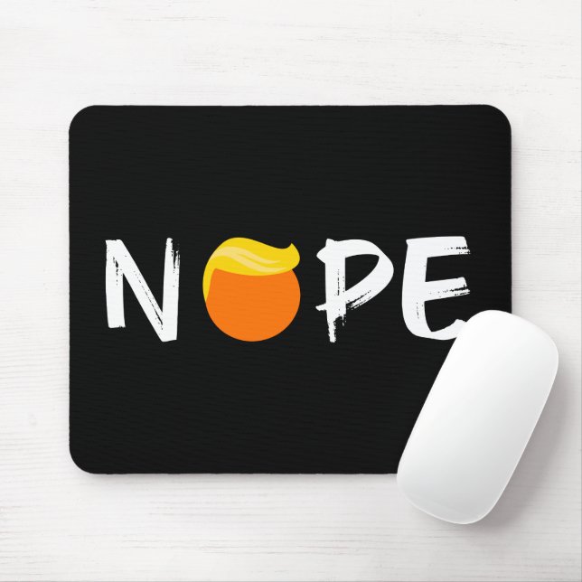 Anti-Trump - Nope Edition II Mouse Pad (With Mouse)