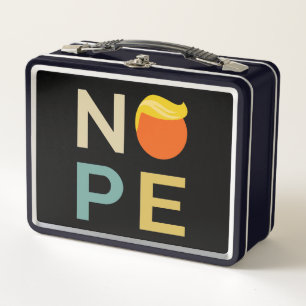 Anti-Trump - Nope Edition III Metal Lunch Box
