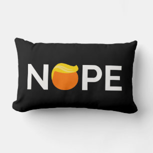 Anti-Trump - Nope Edition Lumbar Cushion