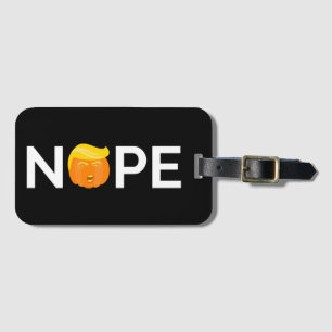 Anti-Trump - Nope Halloween Edition I Luggage Tag