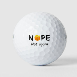 Anti-Trump - Nope, Not Again Halloween Edition II Golf Balls