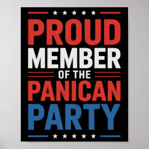 Anti Trump Panican Party  Poster