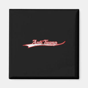 Anti Trump Politics Resistance Vintage Varsity Dis Magnet