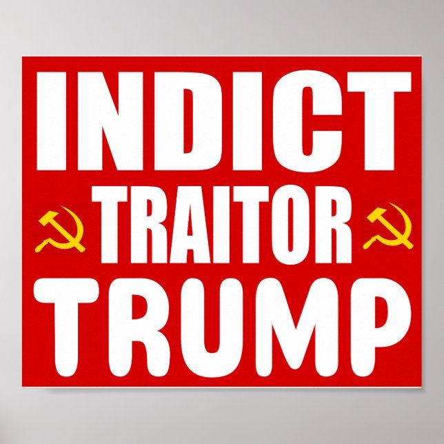 Anti Trump Protest Poster (Front)