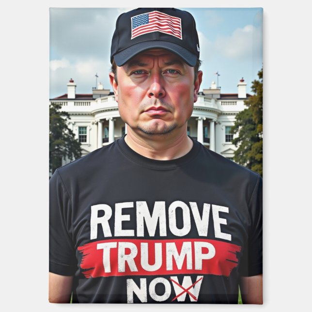 Anti-Trump Remove Trump   Magnet (Front)
