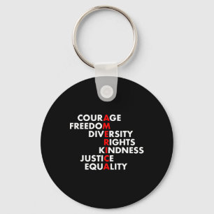 Anti Trump Resist Political  Key Ring