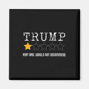 Anti-trump Review Very Bad Would Not Recommend 1  Magnet