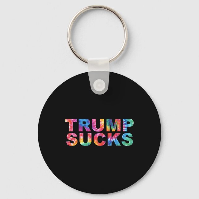 Anti Trump Shirts  Key Ring (Front)
