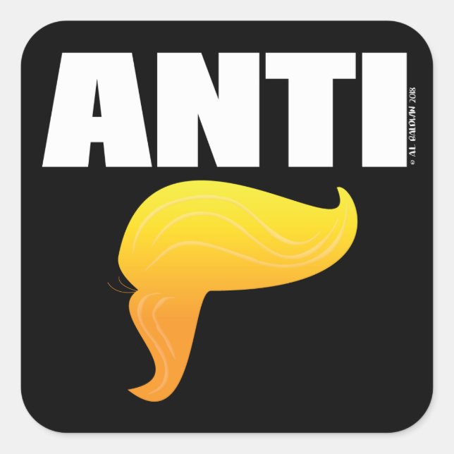 Anti Trump Sticker (Front)