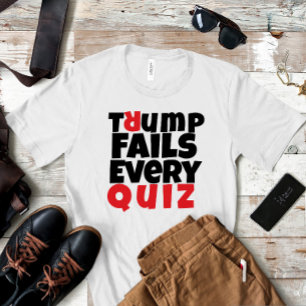 Anti trump student protest slogan red black T-Shirt