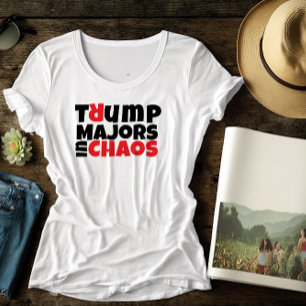 Anti trump student protest slogan red black T-Shirt