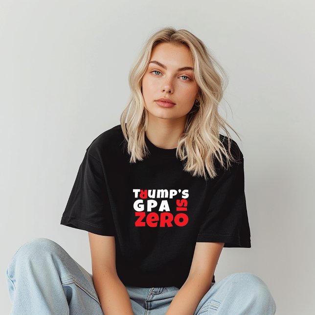 Anti trump student protest slogan red black Tri-Blend shirt (Creator Uploaded)