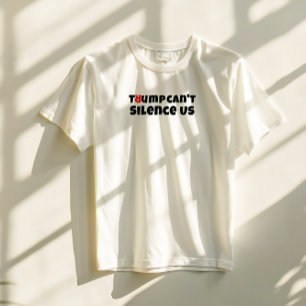 Anti Trump student protest slogan red elegant T-Shirt