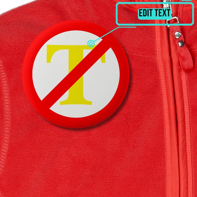 Anti-Trump Symbol Button (Please enjoy our design and see the others in the collection.)