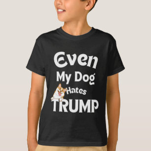 Anti Trump Tees Dog Hates Donald Dog Love 1