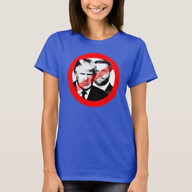 Anti Trump Vance T-Shirt (Front)