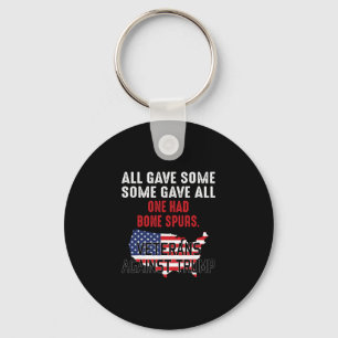 Anti Trump Veterans Against Trump Key Ring