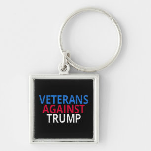 Anti-Trump - Veterans Against Trump Key Ring