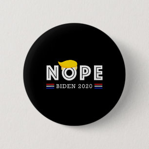Anti Trump - Vote Biden For President 2020 - Trump 6 Cm Round Badge