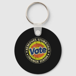 Anti-trump Vote Detergent Funny Gifts Key Ring