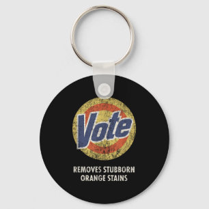 Anti-trump Vote Laundry Detergent Funny Vintage  Key Ring