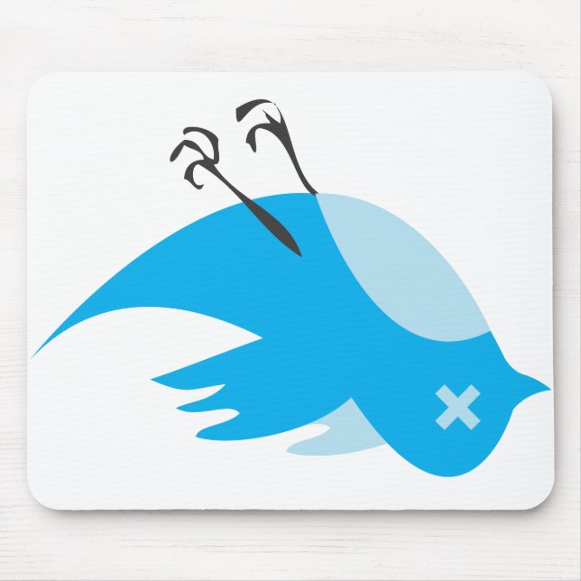 Anti Twitter Mouse Pad (Front)