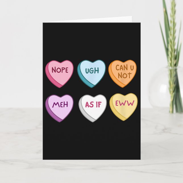 Anti Valentine  Card (Front)