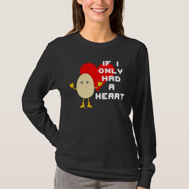 Anti-Valentine Egghead T-Shirt (Front)