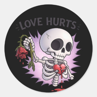 Anti-Valentine stickers