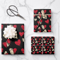 Anti-Valentines Day Broken Hearts Pattern 1