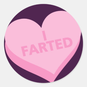 Anti-Valentine's Day Classic Round Sticker
