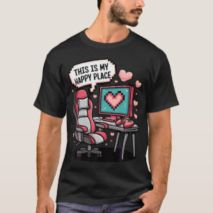 Anti-Valentine'S Day Funny Single Gamer Video Game T-Shirt