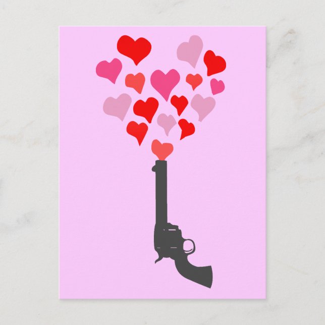 Anti-Valentine's Day Holiday Postcard (Front)