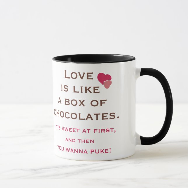 Anti Valentine's Day Mug (Right)
