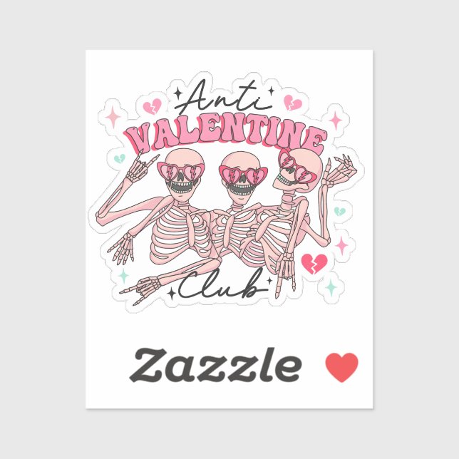 Anti Valentines Day Skeletons (Sheet)