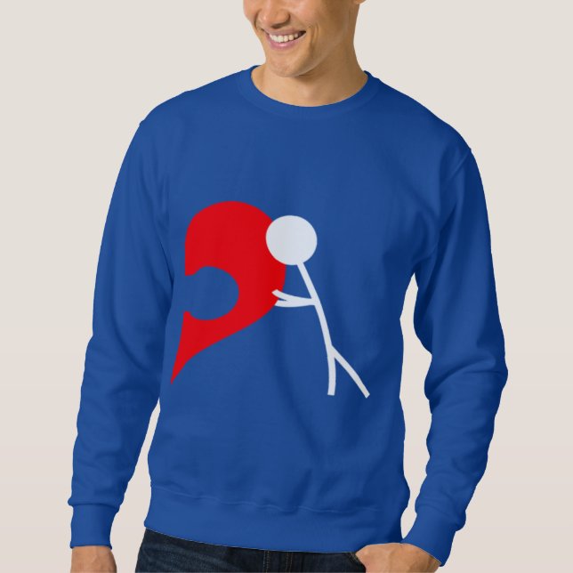 Anti Valentine's Day Sweatshirt (Front)