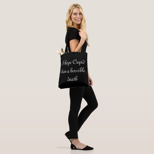 Anti Valentine's Day Tote Bag (On Model)