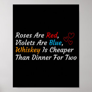 Anti Valentines Day Valentines Drink Anti Valenti Poster