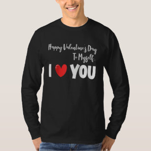 Anti Valentine's Day  Valentines Heart Lonely Day  T-Shirt