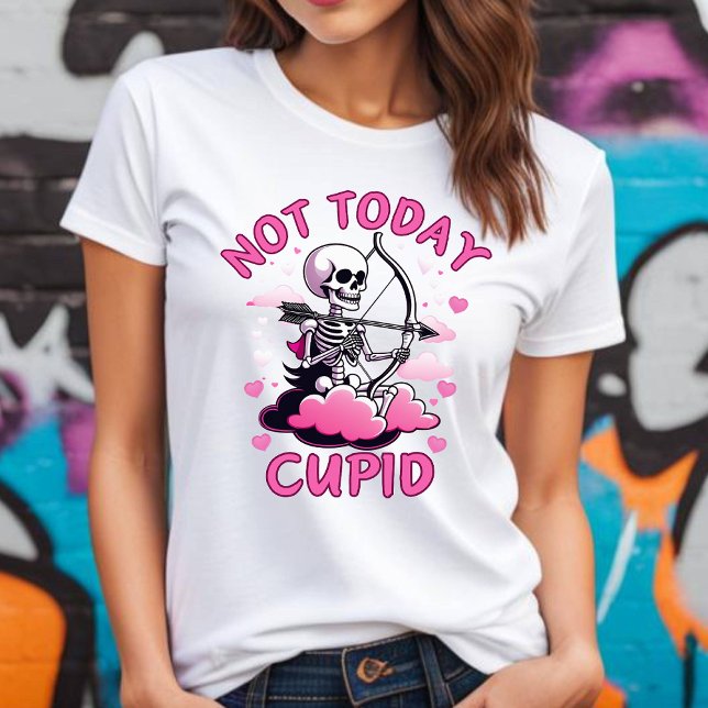 Anti Valentines Not Today Cupid T-shirt (Creator Uploaded)