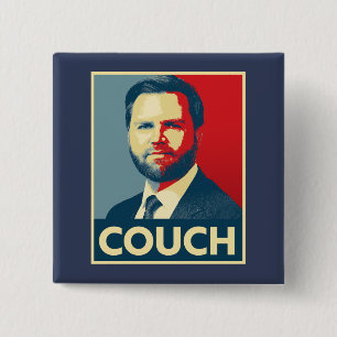 Anti Vance - COUCH 15 Cm Square Badge