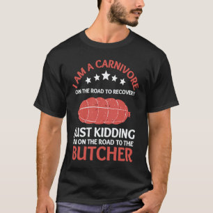 Anti Vegan Carnivore Meat Eater Keto Diet 3 T-Shirt