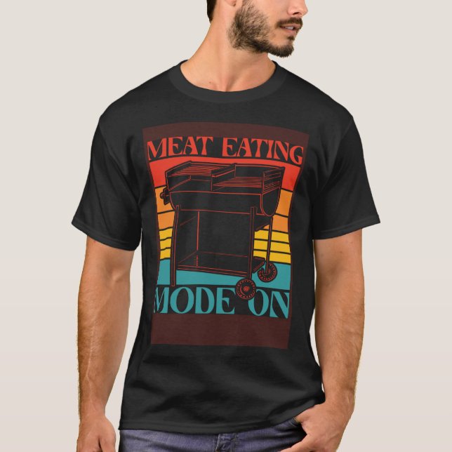 Anti Vegan Meat   Saying  2 T-Shirt (Front)