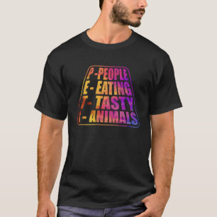Anti Vegan Meat   Saying  4 T-Shirt