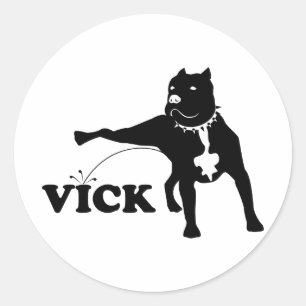 Anti-Vick Classic Round Sticker
