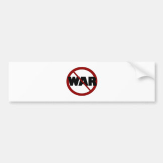 Anti War Bumper Sticker